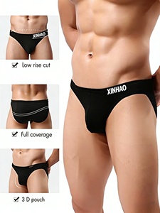 Sous-vêtements pour hommes sexy et tendance, caleçons en coton extensible et respirant pour jeunes adultes, confortables pour un usage quotidien - Product Image 4
