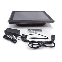 Nuevo Panel PC Industrial HYSTOU de 15.1 Pulgadas, HDMI, 4 USB 2.0, 2 USB 3.0, EXT-IO, Doble RJ45 LAN, 2 RS232/485/422 COM, Win10/11 para Automoción