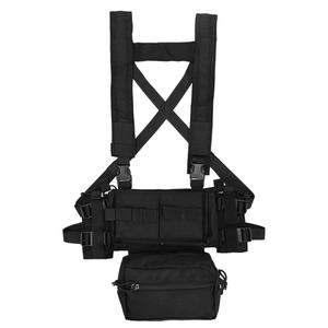 Durable Nylon MK3 Chest Rig Breathable Tactical Sports <b>Security</b> Vest Stab-Proof Features for Personal Defense <b>Equipment</b> - Product Image 4