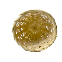 Paniers de rangement faits à la main en bambou, benne à fleurs, ou pour décoration de fête, vente en gros, 10 pièces