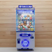 Machine à attraper les peluches pour enfants, machine de jeu d'arcade à pièces, grue à griffes pour enfants, clinique dentaire