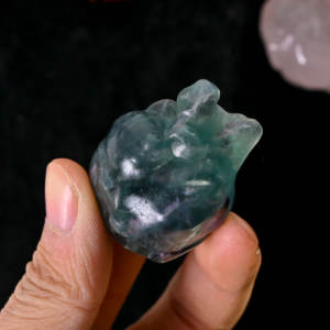 Figuras de Piedras Curativas de Cristal Natural, Talladas a Mano, Corazones de Cristal Multimaterial para Decoración y Elaboración de Regalos - Product Image 6