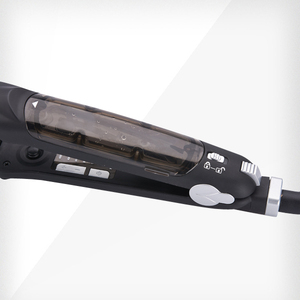 Bán buôn giá tốt nhất chuyên nghiệp Salon xách tay <span class=keywords><strong>2</strong></span> trong 1 hơi nước tóc ép tóc và Curler cho quăn tóc phục hồi thiệt hại - Product Image 3