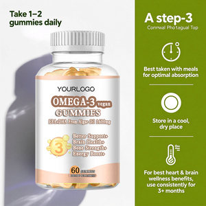 EPA/DHA 大量卸売 深海天然オメガ<span class=keywords><strong>3</strong></span>魚油グミ 3600mg 高濃度 大人用サプリメント 脳と心臓の健康に - Product Image 5