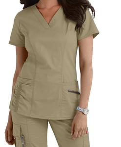 Uniformes de enfermeras médicas de alta calidad, respetuosos con el medio ambiente, venta al por mayor, chinos, para enfermeras de Hospital, Enfermeras/farmacéutico/médicos/veterinarios - Product Image 4