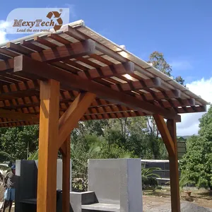 Foshan-sombrilla a prueba <span class=keywords><strong>de</strong></span> agua para patio, barata, conectada a la casa, pérgola, compuesto <span class=keywords><strong>de</strong></span> <span class=keywords><strong>madera</strong></span>, wpc, pérgola - Product Image 1