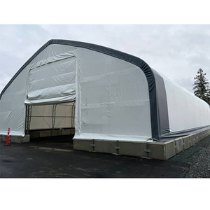 Dôme préfabriqué moderne en structure acier avec couverture en PVC pour entrepôt, gymnase, usage extérieur, agricole et industriel - Product Image 2