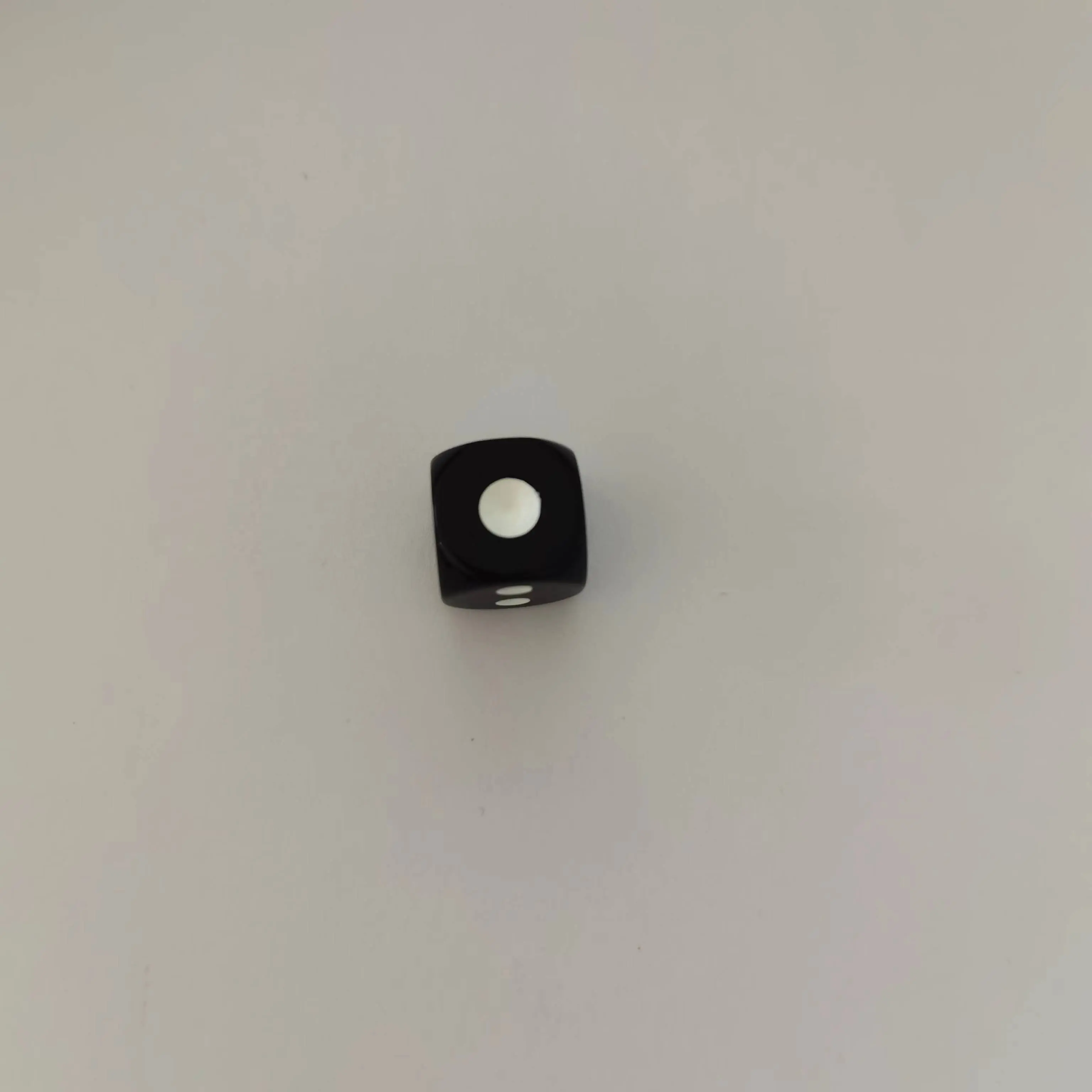 Wholesale 13.6 MM Black Dice D6 Dot Game Dice