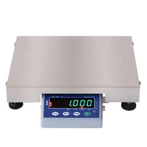 Industrial Waterproof And Dampproof Stainless Steel Weight Table Scale High Precision 15KG 2g Weighing Scale