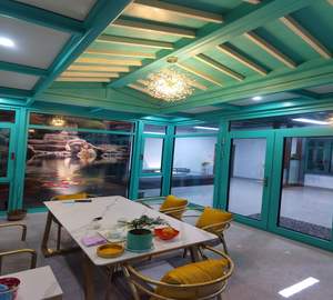 Kits de véranda solaire en aluminium et verre pour maison intelligente, <span class=keywords><strong>4</strong></span> <span class=keywords><strong>saisons</strong></span> - Product Image 5