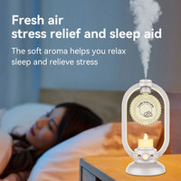Nouveau Diffuseur de Parfum Intelligent Mural Assainisseur d'Air pour Maison Chambre Toilettes Hôtel Lampe Chauffe-Bougie Diffuseur d'Huiles Essentielles