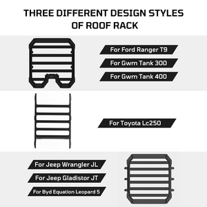 <span class=keywords><strong>Aluminium</strong></span> de haute qualité avec barre transversale <span class=keywords><strong>porte</strong></span>-bagages complet plate-forme de toit <span class=keywords><strong>plateau</strong></span> de toit de <span class=keywords><strong>voiture</strong></span> pour Jeep JL/4XE Gladiator JT 2018 - Product Image 3