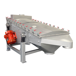 DZJX Çift Katmanlı 3 Çıkışlı Lineer Titreşimli Elek Makinesi Toz Parçacık Gıda Tahıl Eleme Sıralama İçin - Product Image 6