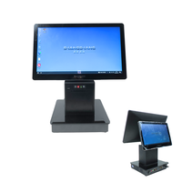 Caisse enregistreuse Android personnalisée, écran tactile 15,6 pouces, terminal de point de vente, imprimante thermique intégrée, commerce de détail, restaurant