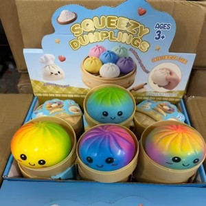 Cross-border E-commerce Giant Steamed Bun Squeezing Toy Colorful Emoji Design Stress Relief Fidget Toy For Adults And <b>Kids</b> - Product Image 4