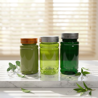 Bouteilles à vis en plastique PET de qualité alimentaire 100ml/125ml/150ml/200ml, vides, personnalisables, pour emballage de médicaments liquides