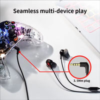 Écouteurs Cloud Earbuds III intra-auriculaires universels pour le gaming, unité de haut-parleur de 14,3 mm, qualité sonore équilibrée, bouton multifonctionnel