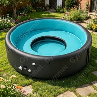 Piscine gonflable grande et profonde à prix de gros, fabriquée en Chine, en matériau Drop Stitch, durable pour une utilisation prolongée en extérieur dans la cour.