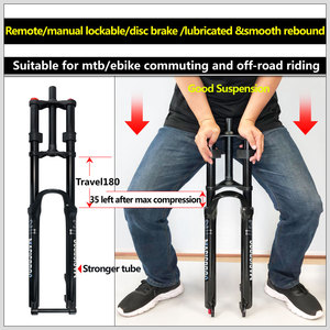 จักรยานไฟฟ้าภูเขาขนาด 26 นิ้ว 27.5 นิ้ว 29 นิ้ว โครงอลูมิเนียมอัลลอยด์ มอเตอร์คู่ ระบบกันสะเทือนแบบลม โช้คคู่ - Product Image 2
