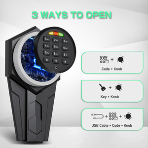 Công suất cao Súng Tủ báo động lưu trữ tủ dài súng đạn dược lưu trữ tủ với mật khẩu an ninh an toàn hộp bảo hiểm - Product Image 4