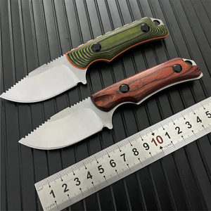 Cuchillo de Hoja Fija Hidden Canyon Hunter G10 Diamond Wood 15017, Funda Kydex para Caza, Cuchillo Recto para Supervivencia, Hoja Completa - Product Image 2