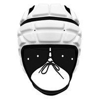 ANTMAX personalizado blanco 7v7 bandera fútbol casco suave fútbol casco Scrum gorra para jugadores de Rugby cabeza y protección para los oídos