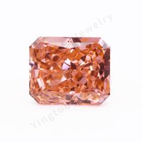 Yingtuo Gems 5A + Glace Pilée CZ Haute Qualité Fleur De Glace Cubique Zircone Pour Bijoux En Or Octogone Diamant À Haute Teneur En Carbone