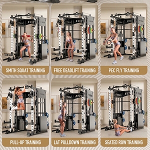 Ensemble d'équipements de fitness Smith Machine pour la <span class=keywords><strong>maison</strong></span>, équipement de musculation intégré, machine multifonction - Product Image 2