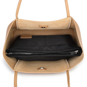 Bolsos de Mano de Cuero Andong para Mujer, Bolsos de Cuero Vacuno Genuino, Bolsos de Moda Femeninos, Bolsos de Gran Capacidad 1311 - Product Image 5