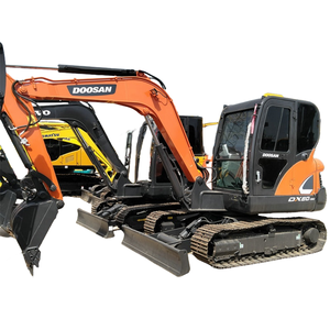 Dx60-9c Doosan รถขุดไฮดรอลิก dx60 6ton รถขุดขนาดเล็กมือสองบำรุงรักษาง่าย - Product Image 1