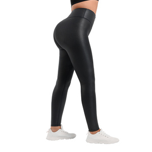 <span class=keywords><strong>Pantalon</strong></span> en <span class=keywords><strong>cuir</strong></span> de contrôle de la taille haute pour femmes avec nouveau design respirant quantité minimale de commande 1 pièce - Product Image 2