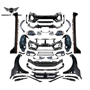 Kit Carrozzeria Widebody Design <span class=keywords><strong>Type</strong></span> <span class=keywords><strong>R</strong></span> Hot Selling con Paraurti e Minigonne Laterali per Honda Civic Sedan FC1 fino a FK8 (2016-2021) - Product Image 2