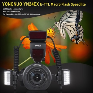 <span class=keywords><strong>Yongnuo</strong></span> YN24EX (YN-24EX 24EX), <span class=keywords><strong>Flash</strong></span> annulaire <span class=keywords><strong>macro</strong></span> TTL, <span class=keywords><strong>Flash</strong></span> <span class=keywords><strong>macro</strong></span> LED. - Product Image 6