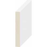 Planche de moulage en pin Radiata pré-impregnée 1x10, jointée aux doigts, S4S, 23 32 x 9 1/4 x 16 pieds, qualité peinture, stock plat