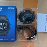 FD68S Nuevo Reloj Inteligente Inalámbrico para Hombre y Mujer, Pulsera de Fitness Táctil, Pantalla TFT de 1.44 Pulgadas, Resistente al Agua IP67, BT 5.0, Sensor 3D, Litio