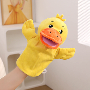 La serie de marionetas de animales de peluche presenta animales de granja y animales del bosque, todos adorables e interesantes. - Product Image 3