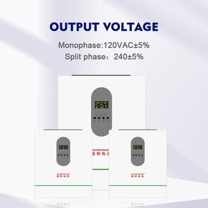 6.2kW một pha 120V chúng tôi tiêu chuẩn chia giai đoạn biến tần 5.5KW hộ gia đình chia giai đoạn 240V lai năng lượng mặt trời biến tần - Product Image 5