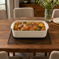 Socle en métal pour casseroles, protection de table résistante à la chaleur, support carré pour casseroles chaudes, tapis de table de cuisine, OEM ODM