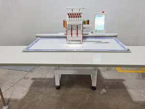 Machine à broder informatisée monotête 1000 tr/min pour broderie de casquettes plates et de vêtements – Offre Spéciale - Product Image 2