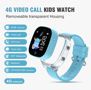 Montre connectée pour enfants LT53 avec carte e-SIM, GPS, WIFI, LBS, batterie 700mAh, SOS, 5 jeux, appels vidéo et vocaux - Product Image 4