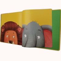 Personnalisation de nouveaux livres 3d en carton à couverture rigide pour enfants, impression de livres