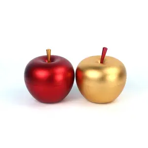 Joyero con forma de manzana roja, joyero, caja organizadora, almacenamiento, embalaje, anillo, collar, joyero de regalo