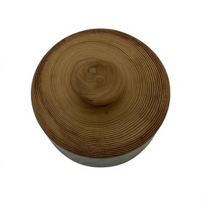 Handcrafted Classic Wooden <b>Jar</b> with Airtight Lid 250mL Capacity Eco-Friendly <b>for</b> Dry Fruits Nuts Spices Luxury <b>Kitchen</b> <b>Storage</b> - Product Image 2