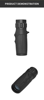 Monoculaire Tirstar 10x25 pour enfants, télescope compact et léger, étanche, pour l'exploration en plein air, l'observation des oiseaux