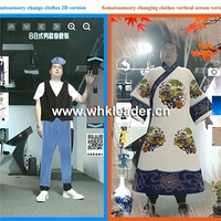 Espejo 3D Virtual de Pie para Probarse Ropa, Software para Vestidores, para Museos, para Exhibiciones de Museos