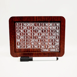 Caja de dinero de madera para la gestión del dinero, mostrador en forma de rectángulo, decoración de muebles para el hogar para el ahorro de Diwali - Product Image 5