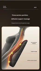 Nouvel oreiller de massage multifonctionnel sans fil avec télécommande et contrôle de la minuterie pour les épaules, le cou, le bas du dos, la taille et le corps entier - Product Image 5