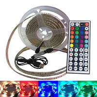 Bande LED 5 mètres SMD 5050 avec alimentation 12V/24V, emballage blister, pour décoration intérieure – Meilleures ventes sur Amazon