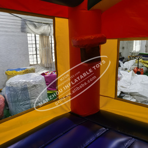 Château <span class=keywords><strong>gonflable</strong></span> de maison médiévale classique multicolore de rebond à vendre - Product Image 6