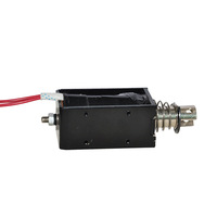 DC12V 10mm Hub Metallrahmen + Kupferspule Zug-Druck-Solenoid-Elektromagnet 15N Anfangssaugkraft Eiersortiermaschine Youge